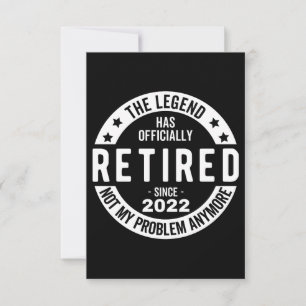 funny retirement, retired, retired firefighter, re card
