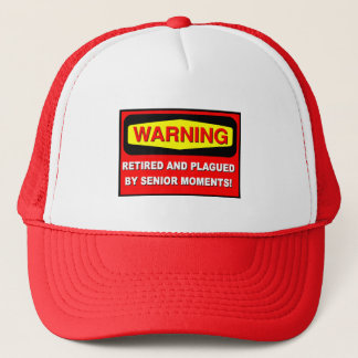 Funny retirement trucker hat
