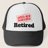 Funny retirement under new management red stamp