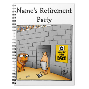 Funny Retraite Party Livre d'invité
