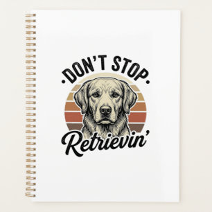 Funny Retriever Chien Gravure Vintage Graphique Te