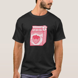 Funny Retro 90S Japanese Kawaii Strawberry Milk Sh T-Shirt