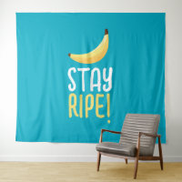 Funny Retro Banana Party Favours Puns Editable