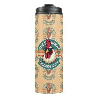  Funny Retro Chicken Butt Joke Design
