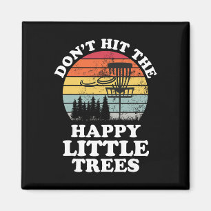 Funny Retro Disc Golf Golfing Player Frisbee Lover Magnet