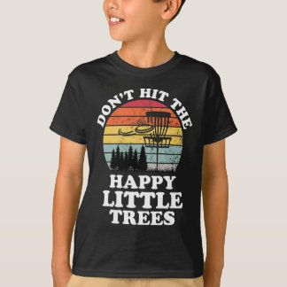 Funny Retro Disc Golf Golfing Player Frisbee Lover T-Shirt