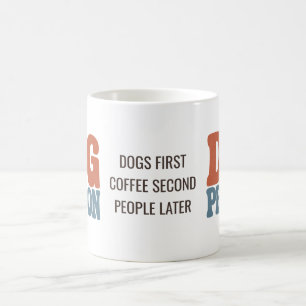 Funny Retro Dog Person Pet Dog Lover Coffee Mug