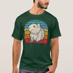 Funny Retro Guinea Pig Graphic  T-Shirt