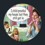 Funny Retro Housewife Magnet<br><div class="desc">QUESTIONS? REGELLA@ROCKETMAIL.COM

 

You might also like:</div>