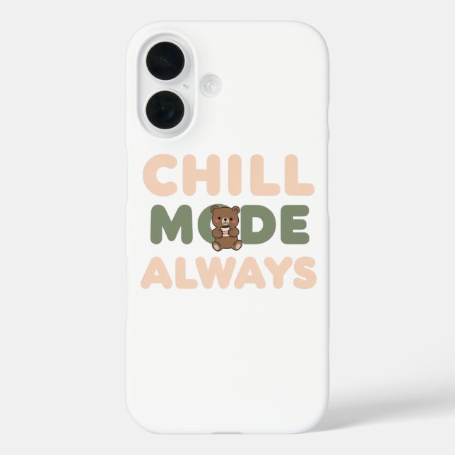 Funny Retro Lazy Day Saying Case-Mate iPhone Case (Back)
