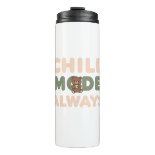 Funny Retro Lazy Day Saying Thermal Tumbler