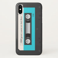 Funny Retro Music Cassette Tape