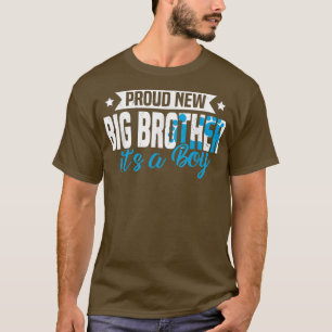Funny Retro Proud New Big Brother It's A Boy Gende T-Shirt