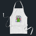 Funny Retro Resist Frog – Vintage 90s Rebellion  Standard Apron<br><div class="desc">Bring some rebellious humor and retro vibes with this funny Resist Frog design. Inspired by vintage 90s cartoon style and bold retro graphics, this playful frog delivers a lighthearted message of standing your ground with personality and attitude. The bright nostalgic aesthetic and classic throwback feel make it perfect for fans...</div>