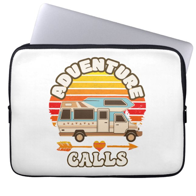  Funny Retro St Patricks Day - Camp Shenanigans Co Laptop Sleeve (Front)