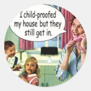 Funny Retro Stickers 1