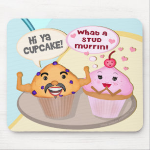 Funny Retro Sweet Talk Mousepad