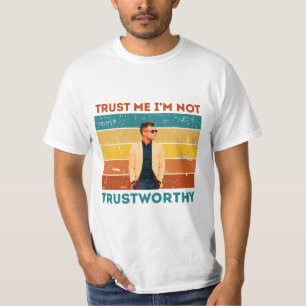 Funny Retro T-Shirt for men - humour quote tee