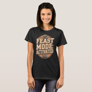 Funny Retro Thanksgiving Varsity T-Shirt
