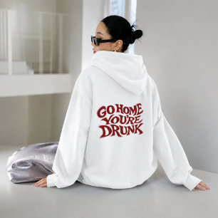 Funny Retro Typographic Art Tee Hoodies