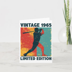 Funny Retro Vintage 1965 Bysebyll Lover Limited Ed Card