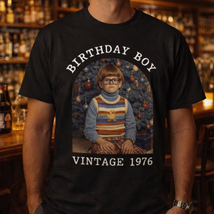Funny Retro Vintage Birthday Boy Adult Party T-Shirt