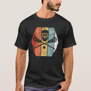Funny Retro Vintage Lacrosse 80s Style T-Shirt