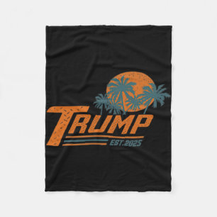 Funny Retro Vintage Shirt (2 Side) America's Gulf Fleece Blanket