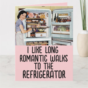 FUNNY RETRO WOMAN VALENTINE'S DAY CARDS