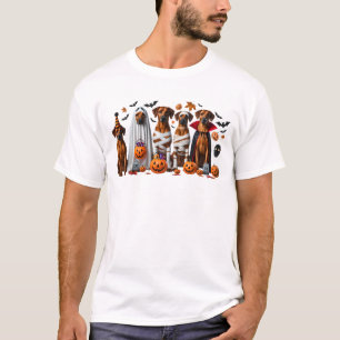 Funny Rhodesian Ridgeback Halloween Dog Lover T-Shirt