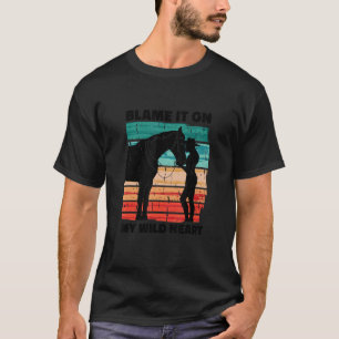 Funny Rider Sayings - Home is where my Horse T-Shirt