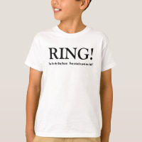 Funny Ring Bearer Customizable Wedding Party Shirt