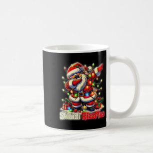 Funny Rizz Santa Claus Dabbing Christmas Skibidi R Coffee Mug