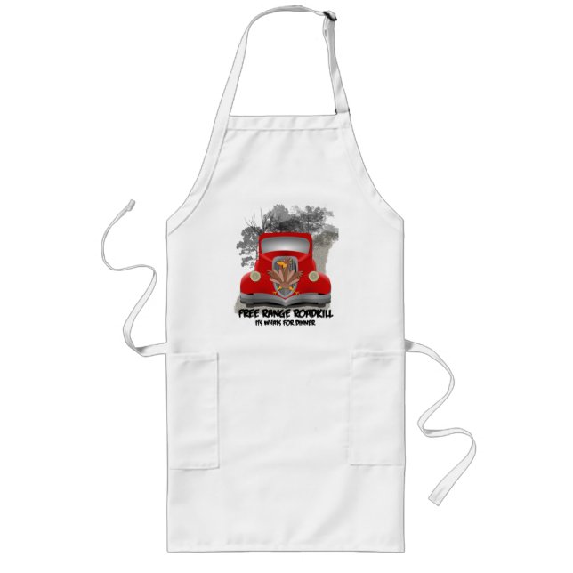 Funny Road Kill Apron (Front)