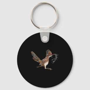 Funny Roadrunner Scorpion Road Runner Bird Hunter Keychain