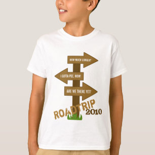 Funny Roadtrip Customizable Kids' T-Shirt