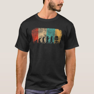 Funny Robot Evolution Machine Robotics Vintage Ele T-Shirt
