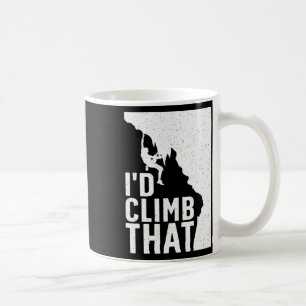 Funny Rock Climbing Art For Men Women Alpinism Roc Coffee Mug