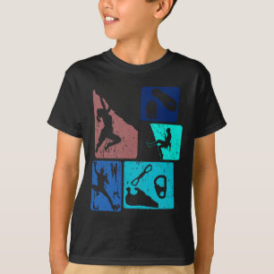 Funny Rock Climbing Bouldering Enthusiasts Men Wom T-Shirt