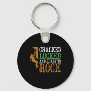 Funny Rock Climbing Bouldering Mountain Climbing G Keychain