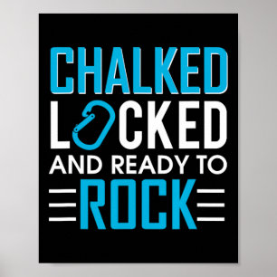 Funny Rock Climbing For All  Poster