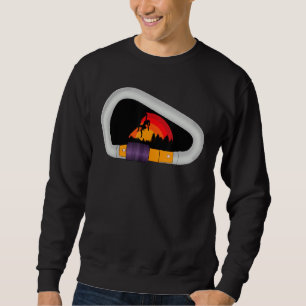 Funny Rock Climbing It's My Happy Place Sweatshirt