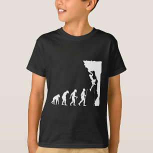 Funny Rock Climbing T Shirt - Rock Climbing Evolut