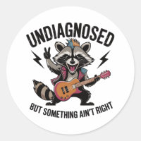 Funny Rocking Racoon
