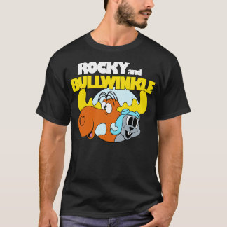 Funny Rocky and Bullwinkle T-Shirt