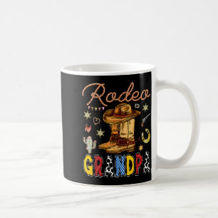 Funny Rodeo Grandpa Western Birthday Cowboy Coffee Mug