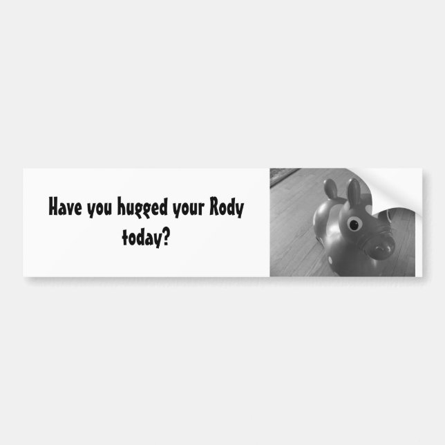 Funny Rody Bumpersticker Bumper Sticker (Front)
