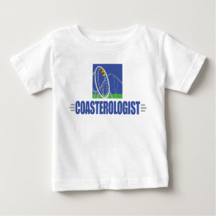 Funny Roller Coaster Baby T-Shirt