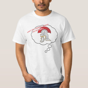 Funny Roman Empire Daydreamer meme history helmet  T-Shirt