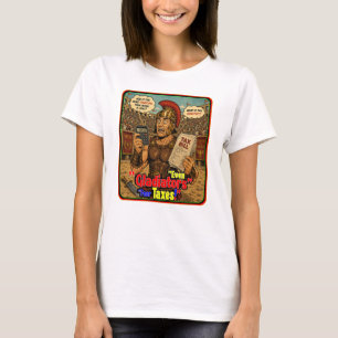 Funny Roman Soldier Graphic Art T-Shirt